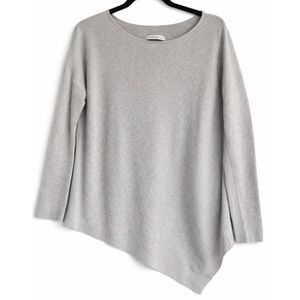 Alice Olivia Womens Small sweater angora rabbit wool gray boat neck super soft